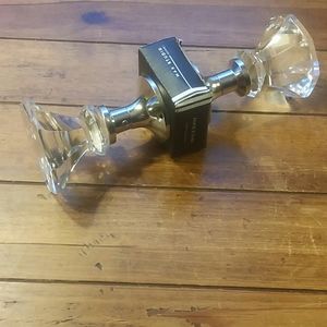 New Max Studio Crystal Clear Door Knobs